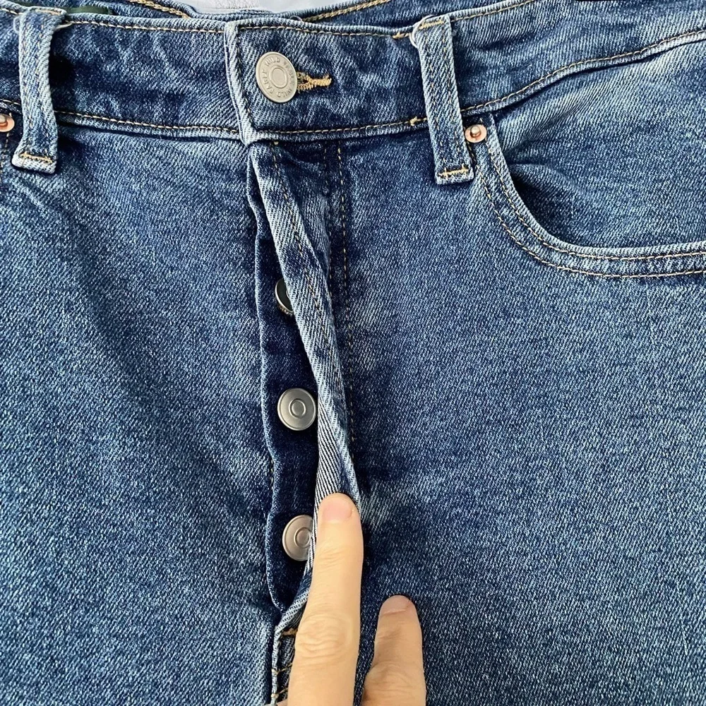 Wild Fable Jeans Womens Size 12 Highest Rise Straight Leg Button Fly